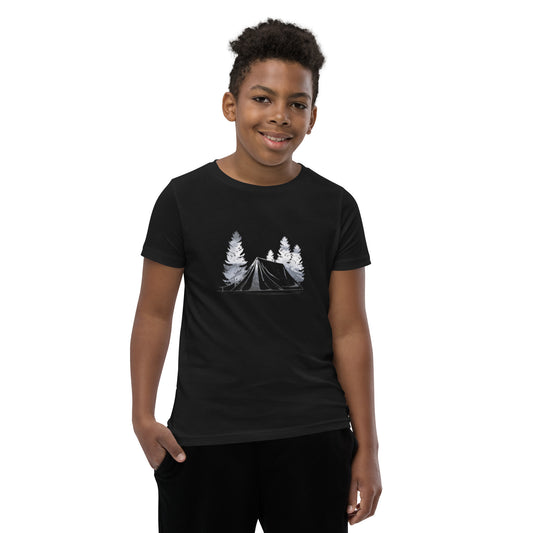 Youth camping Tee