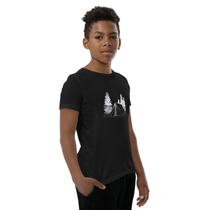 Youth camping Tee